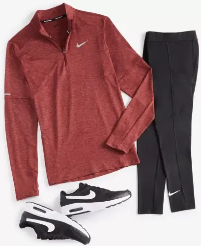 Pro Men's Dri-FIT 3/4 uzunlikdagi fitnes taytlari - 5