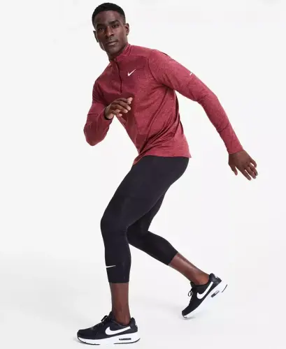 Pro Men's Dri-FIT 3/4 uzunlikdagi fitnes taytlari - 3