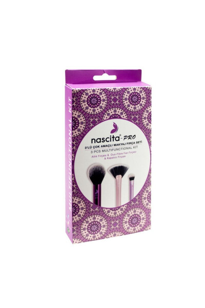 Pro Multipurpose Brush Set 3-Piece - 67 - 2