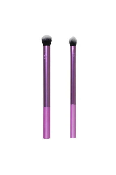 Pro Multipurpose Brush Set 3pcs - 67 + 2pcs Eye Brush Set - 72 - 3