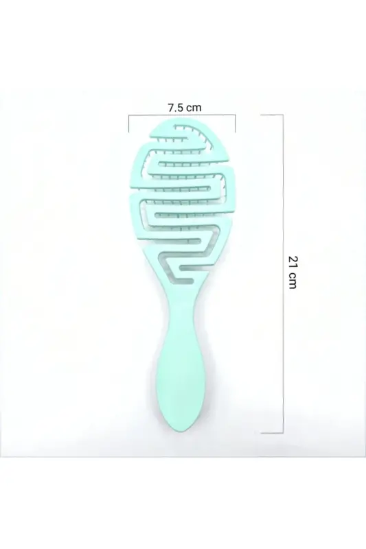 Pro Three-Dimensional Hair Brush -green-green - 2