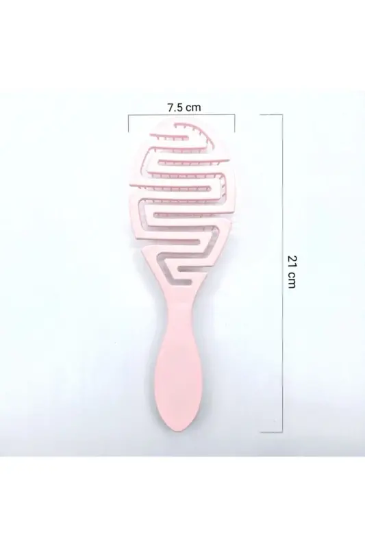 Pro Üç Boyutlu Saç Fırçası -pembe Keo01-pembe - 1
