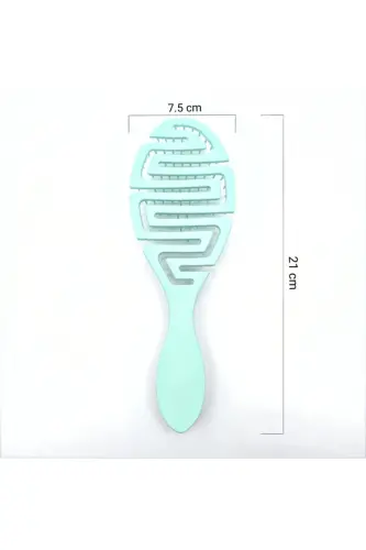Pro Üç Boyutlu Saç Fırçası -yeşil-yeşil - GENEL MARKALAR (1)