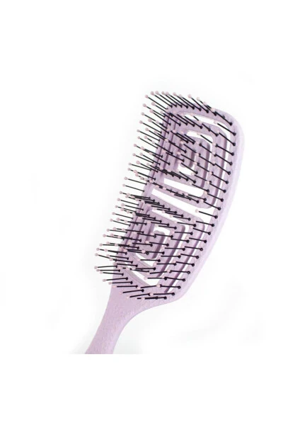 Pro Vegan Detangling Hair Brush -08 Lilac - NASCITA (1)