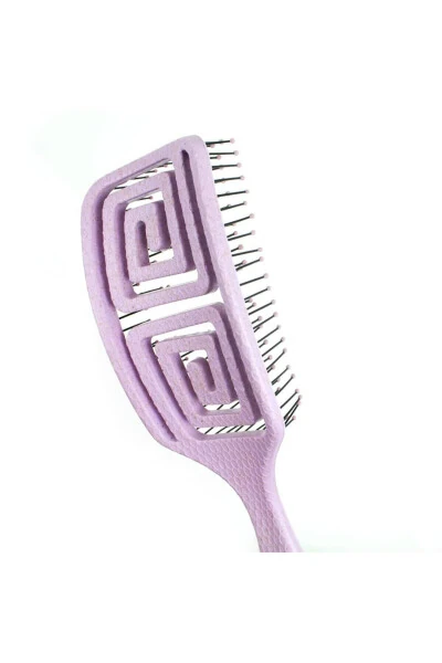 Pro Vegan Detangling Hair Brush -08 Lilac - 3