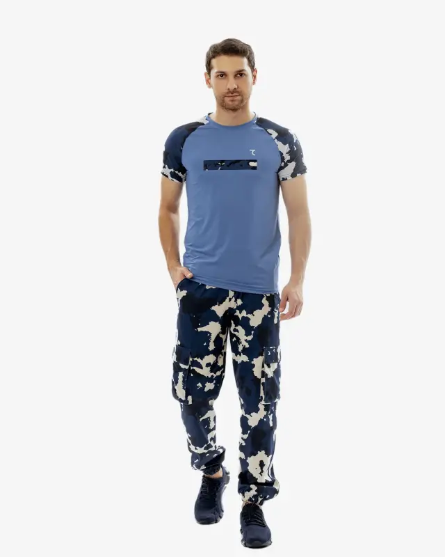 Pro'24 Askeri 2 T-shirt - İNDIGO - 1