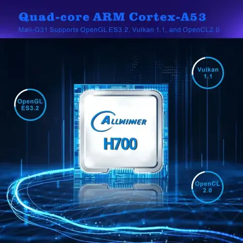 Проектор с Wi-Fi и Bluetooth 4K Mini-проектор 1080P Full HD Портативный кинопроектор для использования вне помещения без экрана с пультом дистанционного управления - 8