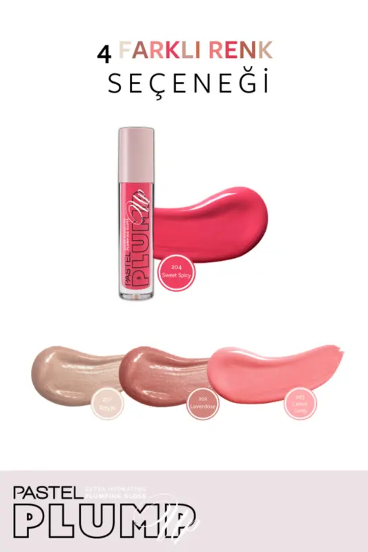 Profashion Plump Up Extra Hydrating Plumping Gloss 204 - Çok Renk - 8
