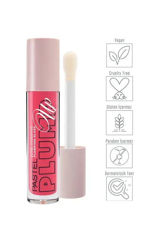 Profashion Plump Up Extra Hydrating Plumping Gloss 204-Pink - 2