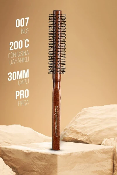 Professional 007 Thin Men's Hair Brush - 2