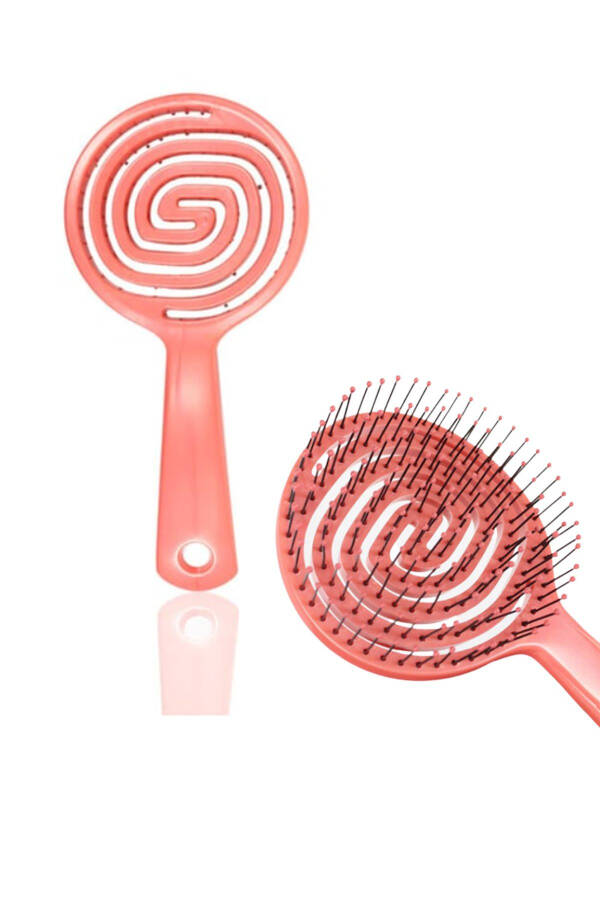 Professional 3D Oval Hair Brush And Comb - 1