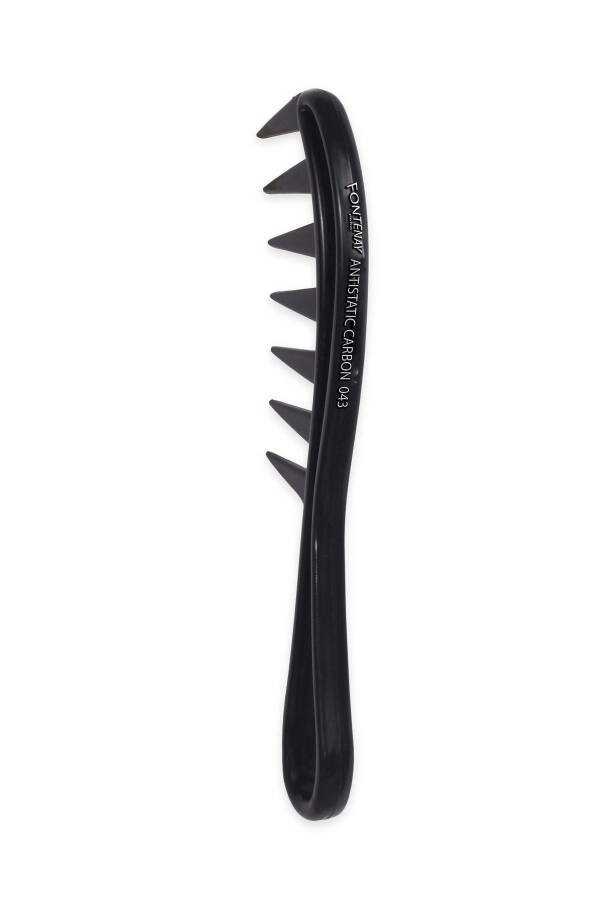 Professional Anti-Static Carbon Comb 043 - 2