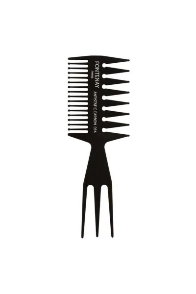 Professional Anti-Static Comb Shape Comb Set 3 Pack - 2