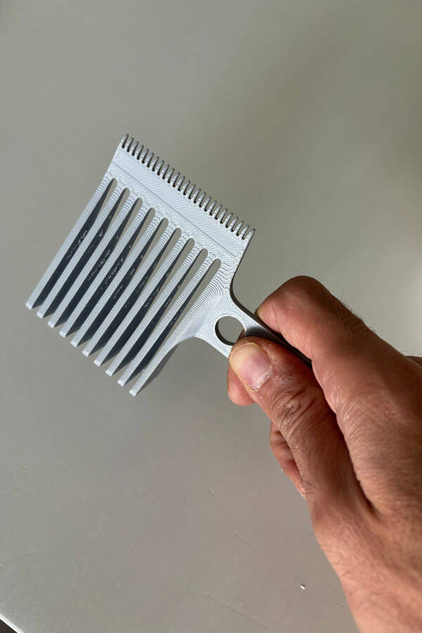 Professional Barber Hair Cutting Shaving Comb - 1