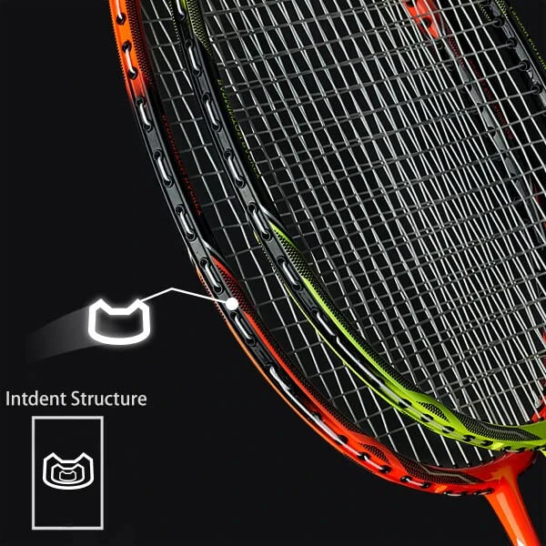 Professional Carbon Fiber Badminton Rackets Badminton Racquet for Backyards Gym - 4