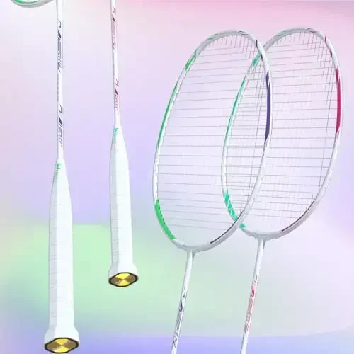 Professional Carbon Fiber Badminton Rackets Badminton Racquet for Backyards Gym - 3