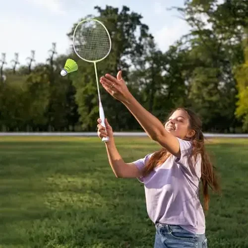 Professional Carbon Fiber Badminton Rackets Badminton Racquet for Backyards Gym - 6