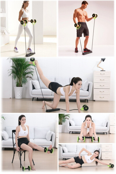 Professional Full Body Unisex Home Fitness Exercise Machine Arm Abdominal Muscle Development - 2