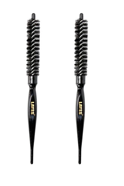 Professional Hair Brush Thin Blow Dryer Comb Black - 3