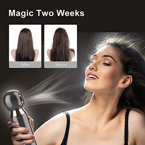 Professional Hair Dryer 800W Lightweight & Compact Blow Dryer Powerful Flow Hair Dryers for Travel and Home Concentrator Nozzle Gray - 6