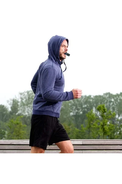 Professional HealthPro Mat Black Level Adjustable Breathing Regulator Mashq Uskunasi Qora - 8