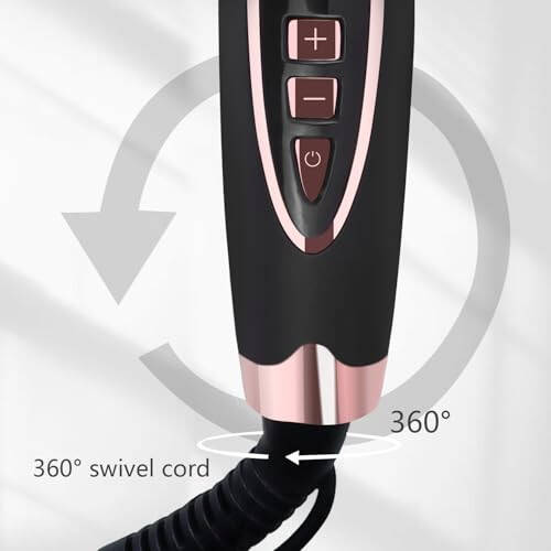 Professional High Speed Hair Dryer with Diffuser and Thermal Brush 1.25inch - 7