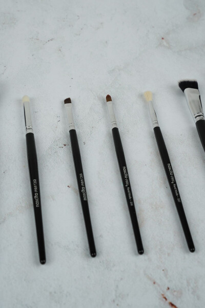 Professional Kunlik Makiyaj Cho'tkasi To'plami 8 dona - 5