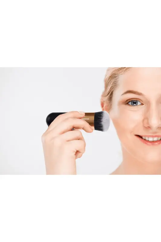 Professional Make-up Luxury Kabuki Foundation And Blush Makeup Brush Dm - 2
