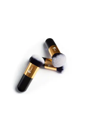Professional Make-up Luxury Kabuki Foundation And Blush Makeup Brush Dm - 7