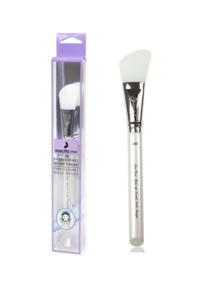 Professional Oval Concealer Brush 136 and Mask Brush 280 - 1