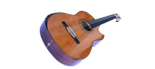 Professional Quality Fretless Classical Guitar With Equalizer Musical String Instrument CP-5 - 7