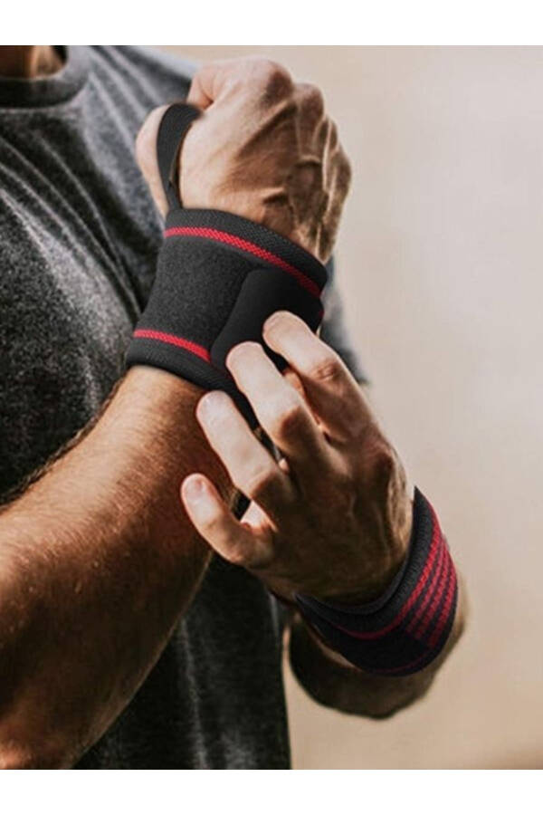 Professional Weightlifting Wrist Wraps Pro Wrist Wraps Wrist Protector - 8