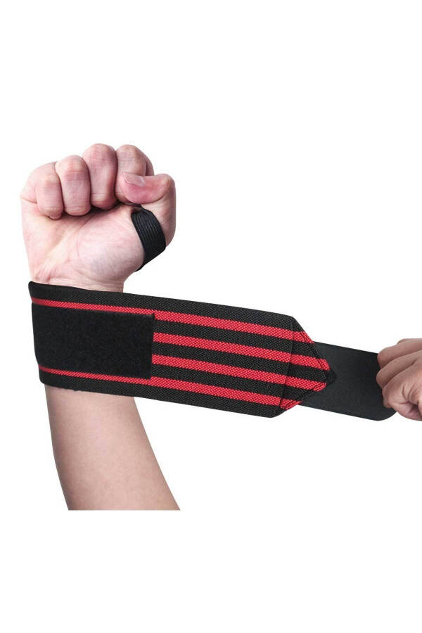 Professional Weightlifting Wrist Wraps Pro Wrist Wraps Wrist Protector - 2