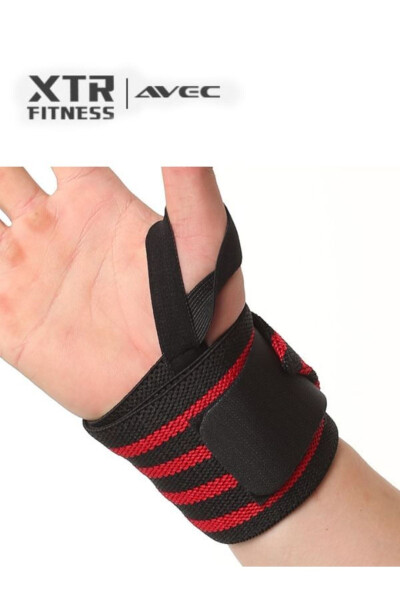 Professional Weightlifting Wrist Wraps Pro Wrist Wraps Wrist Protector - 5