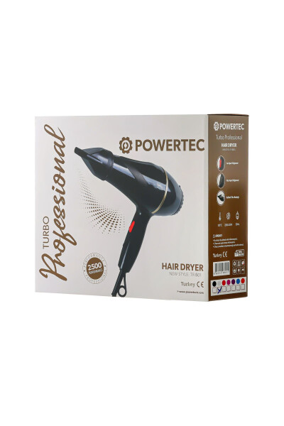 Professional White Tr-501 Hair Dryer - 5