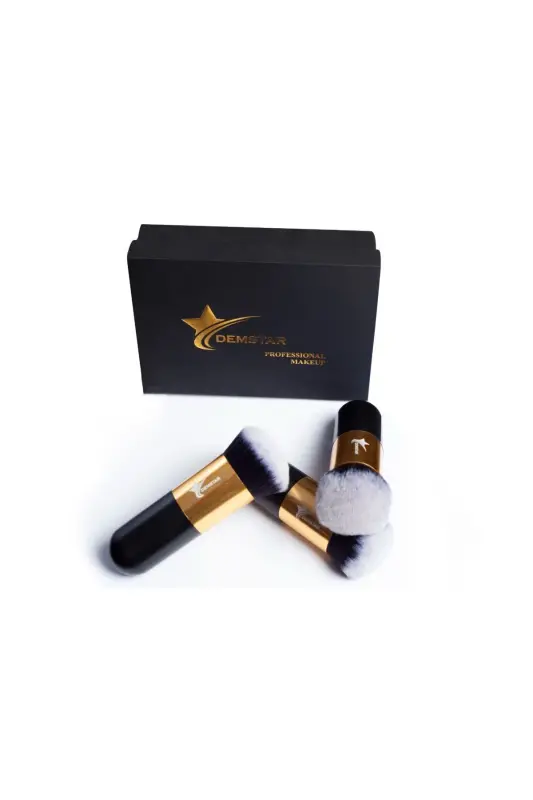 Профессиональная Кисть для Макияжа Kabuki Luxury для тонального крема и румян Dm - 8
