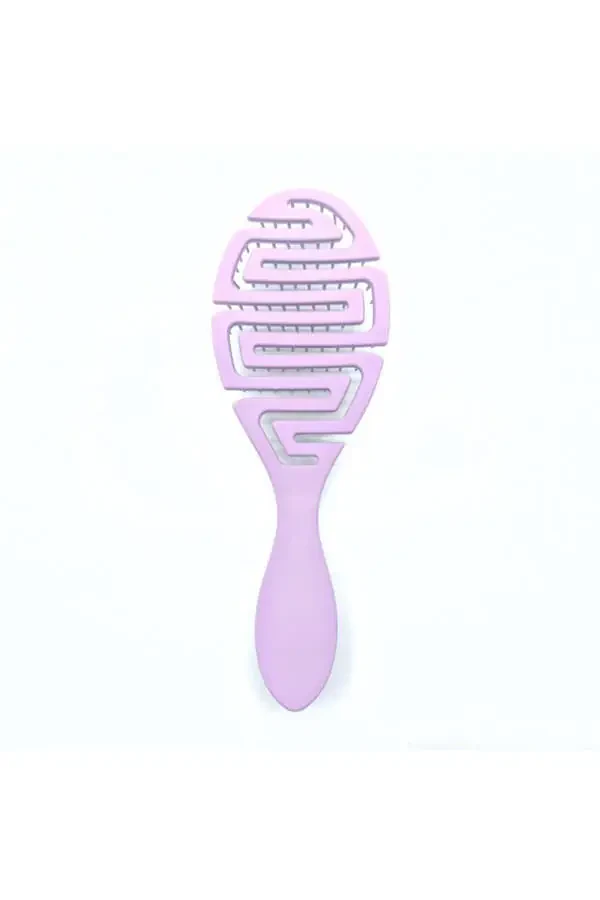Профессиональная трехмерная щетка для волос - фиолетовый - 1