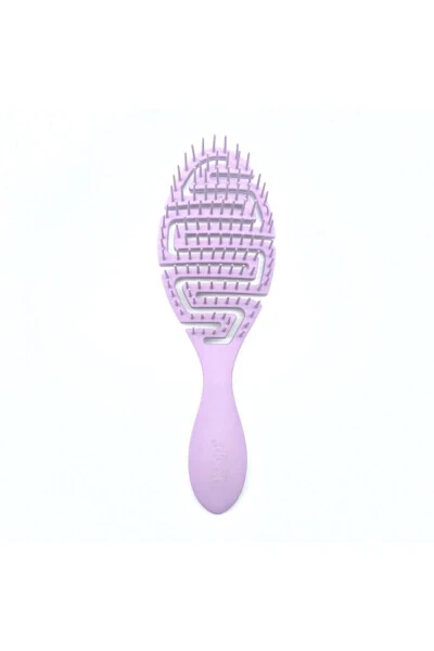 Профессиональная трехмерная щетка для волос - фиолетовый - 3