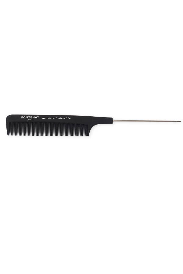 Profesyonel Antistatic Carbon Tarak 024 - Siyah - 3
