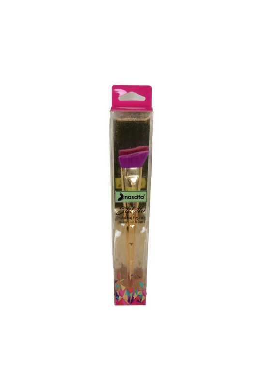 Profesyonel Stiletto Açılı Kontür Makyaj Fırçası - 244 Angled Contour Brush - NASCITA