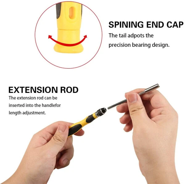 Professional Repair Precision Screwdriver Set 77 Piece Tool Kit Screwdriver Kit for Phones Tablets - ALTATAC (1)