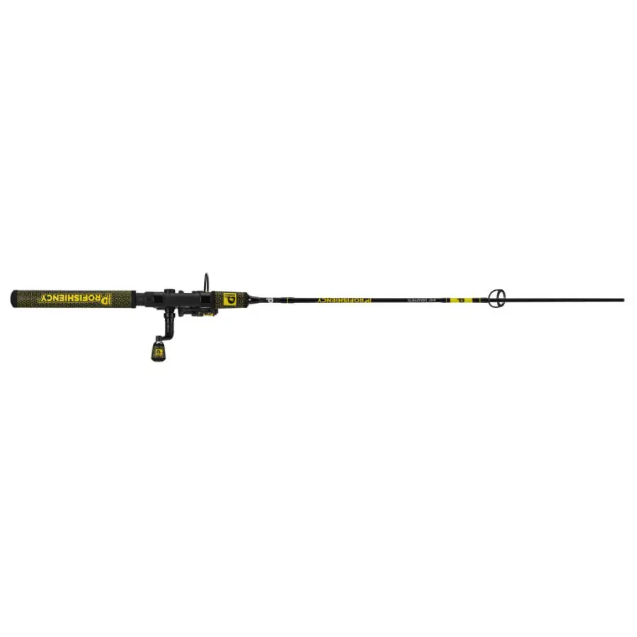 ProFISHiency Bumblebee 5ft 6in Micro Spinning Rod & Reel Combo, Moderate, with Graphite Fishing Rod - 3