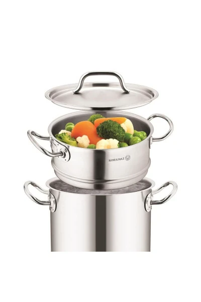 Proline Satin Steam Cooker Attachment - KORKMAZ (1)