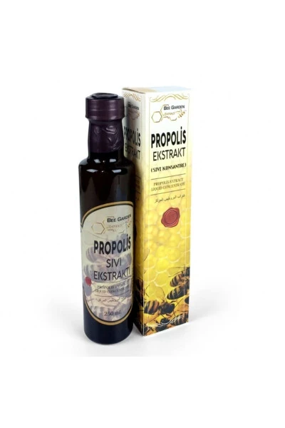 Propolis Extract (Liquid Concentrate) 250 Ml - BEE GARDEN