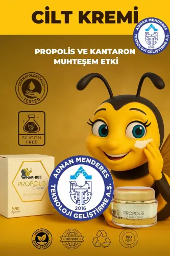 Propolisli Cilt Bakım Kremi Yoğun Nemlendirici ve Onarıcı Etkili 50ml - HAR-BEE (1)