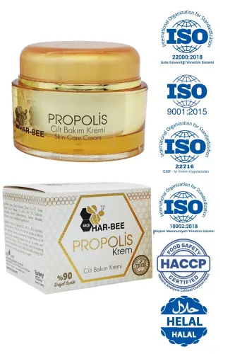 Propolisli Cilt Bakım Kremi Yoğun Nemlendirici ve Onarıcı Etkili 50ml - 4