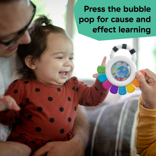 Прорезыватель и погремушка Baby Einstein 