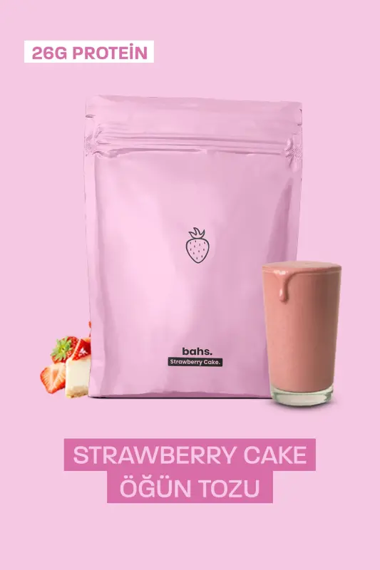 Protein Meal Powder - Strawberry Cake 600gr - 10 Servings - 2