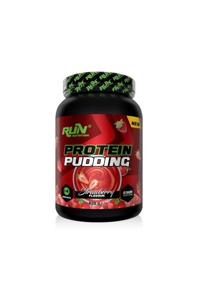 Protein Pudingi - 420g - Çilek Aromalı - 14 Servis - 2