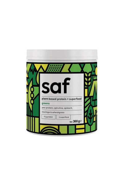 Протеиновая смесь суперфудов из зелени 360г - SAF NUTRITION